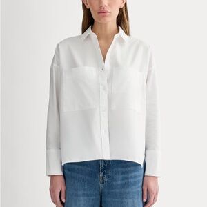 Never worn Everlane boxy oxford